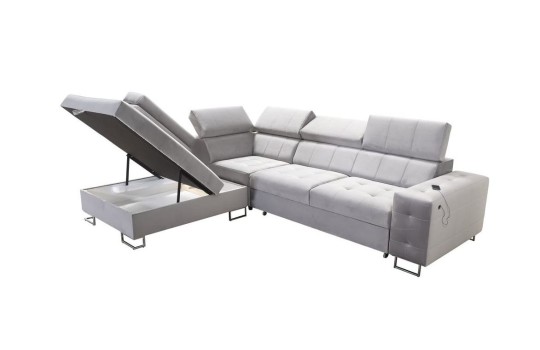 sofa z dużym pojemnikiem