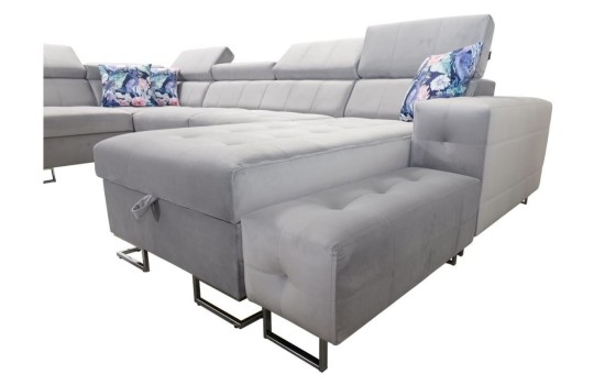 sofa vertizo z dostawianą pufą sofa vertizo z dostawianą pufą