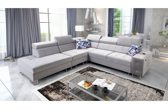 szary narożnik Vertizo 