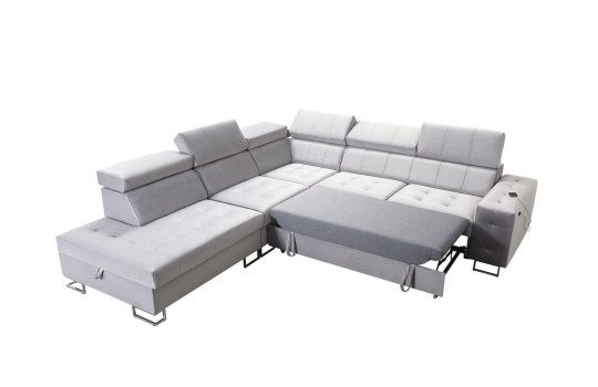 narożnik z wysuwaną funkcją spania 