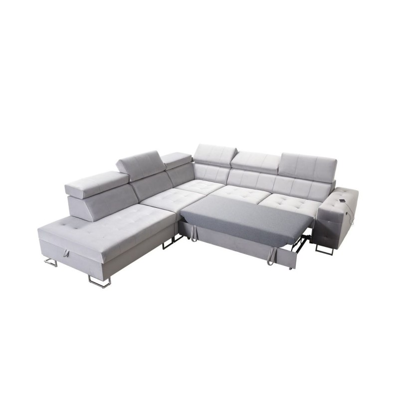 narożnik z wysuwaną funkcją spania 