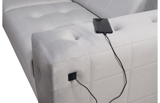 naroznik z ładowarką USB 