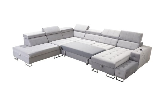 narożnik z wygodnym rozkładaniem 