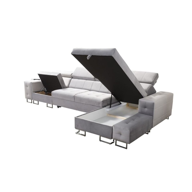 sofa z dużym pojemnikiem 