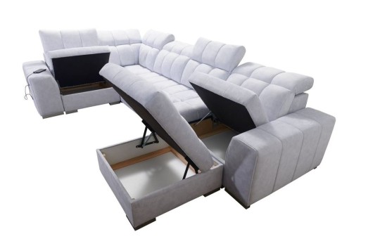 sofa z duzymi pojemnikami 