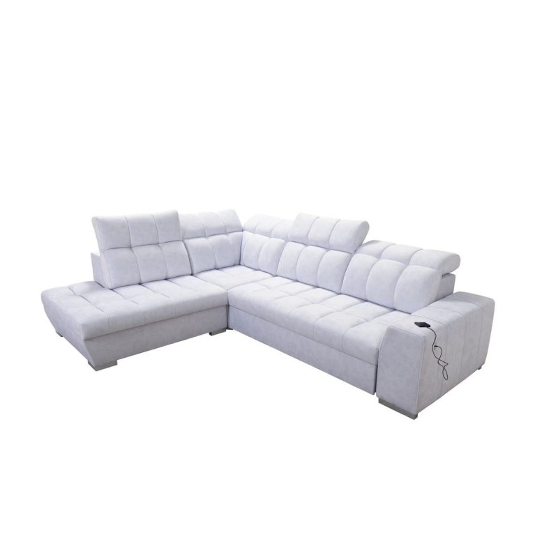 narożnik z gniazdkiem do ładowania 