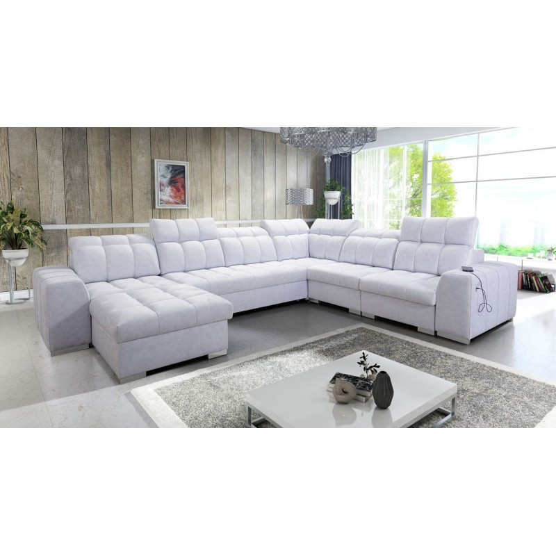 szary narożnik do salonu Nevada 