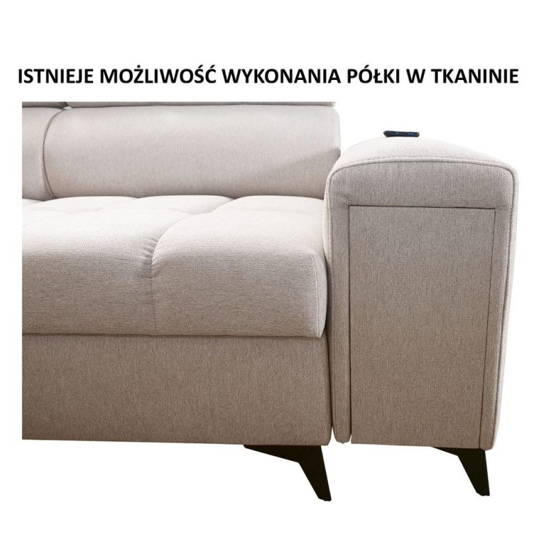 barek schowany w boczku narożnika 