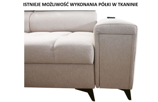 narożnik z ukrytą półką narożnik z ukrytą półką