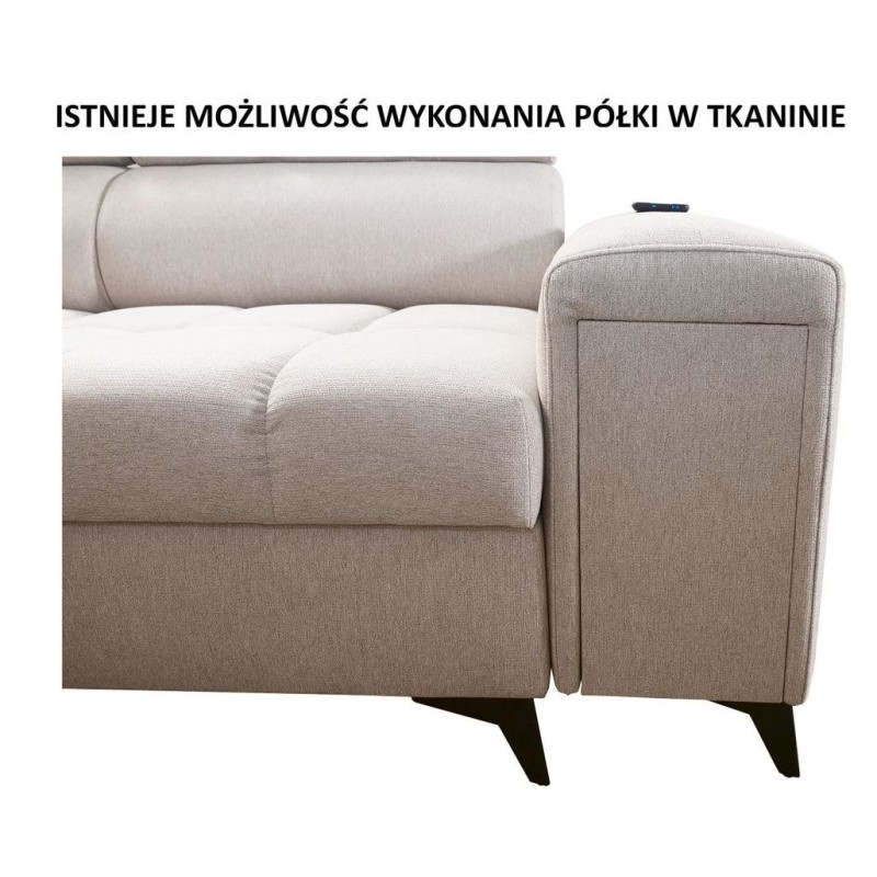 narożnik z ukrytą półką narożnik z ukrytą półką