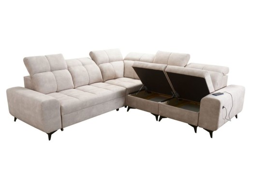 narożnik z dwoma pojemnikami ligier