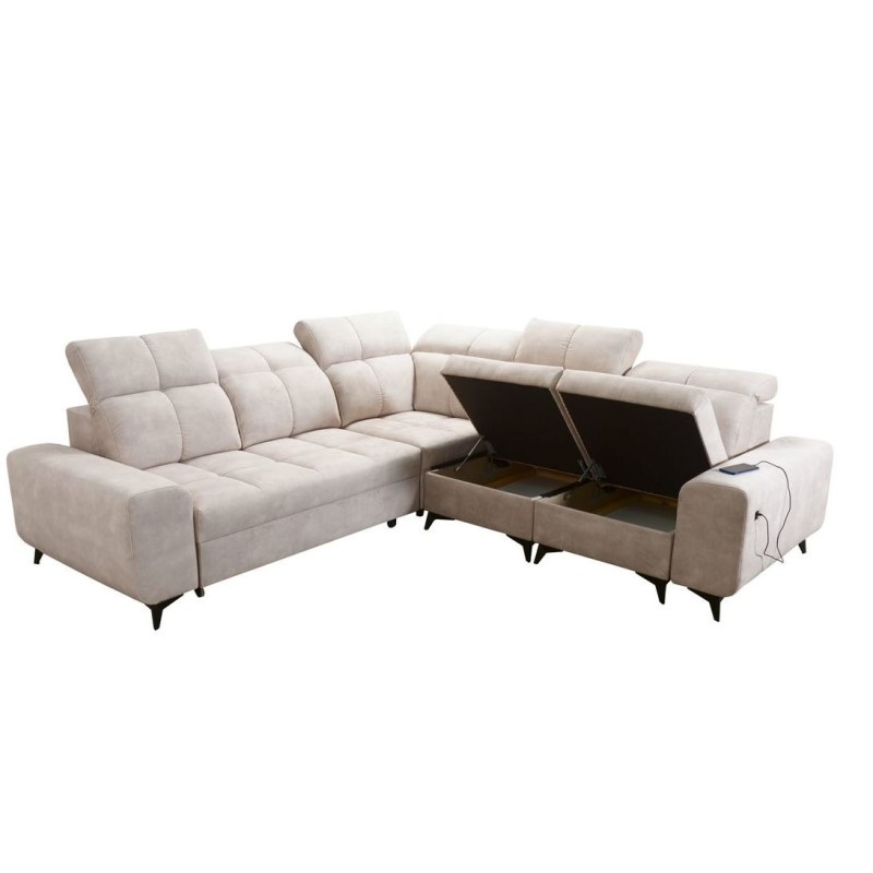 narożnik z dwoma pojemnikami ligier