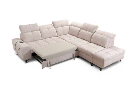 sofa z wysuwaną funkcją spania 