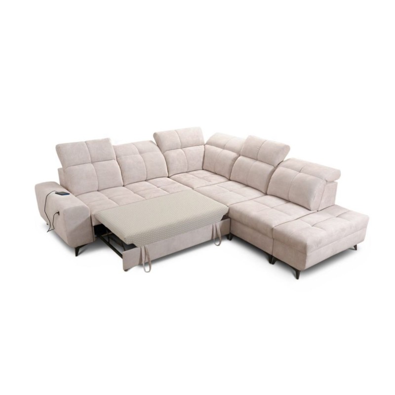 sofa z wysuwaną funkcją spania 