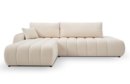 narożnik w beżowym odcieniu 