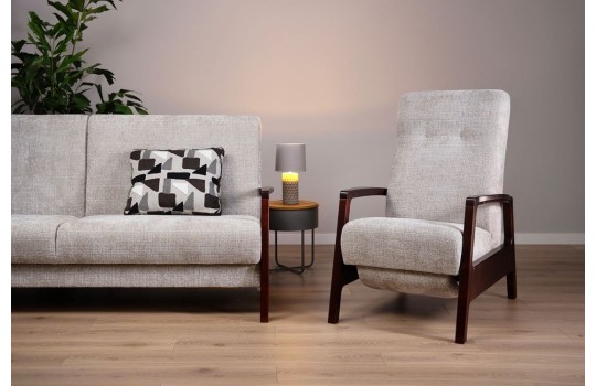 wersalka w zestawie z fotelem 