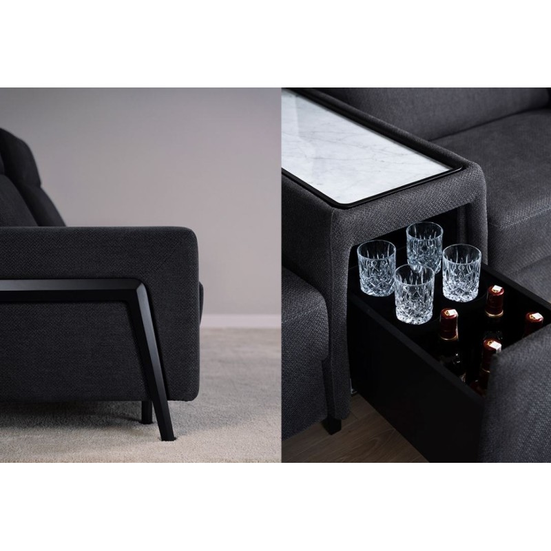 sofa z barkiem