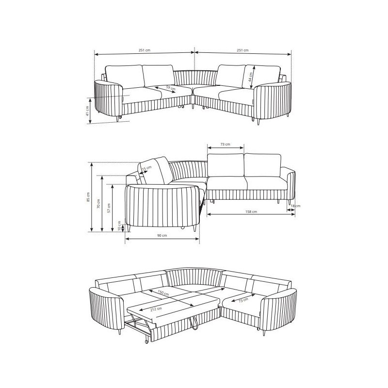 rogówka do klasycznego salonu 
