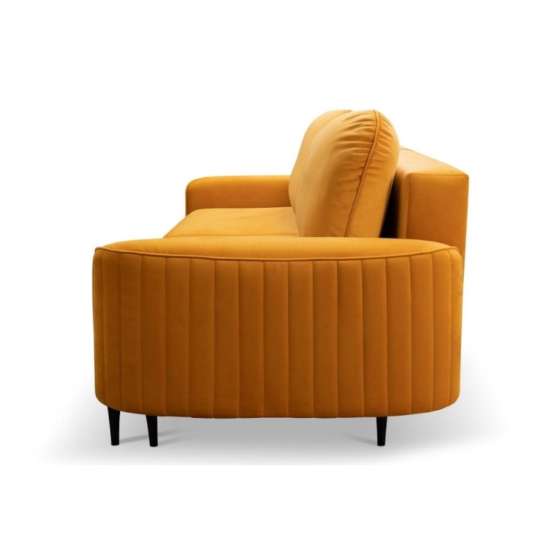 sofa w musztardowym kolorze sofa w musztardowym kolorze
