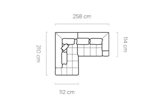 Wymiary narożniki Haiti L
