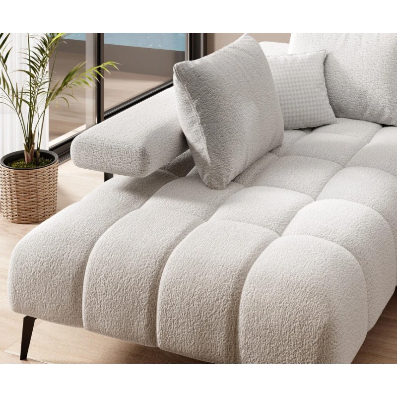 Siedzisko z głębokimi przeszyciami