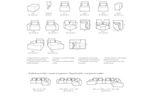 modułowa sofa Rodos 