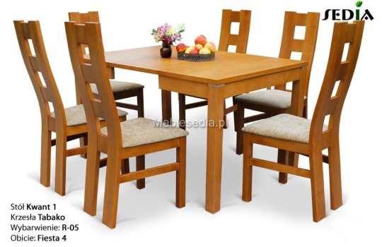 Krzesła i stół do małego salonu