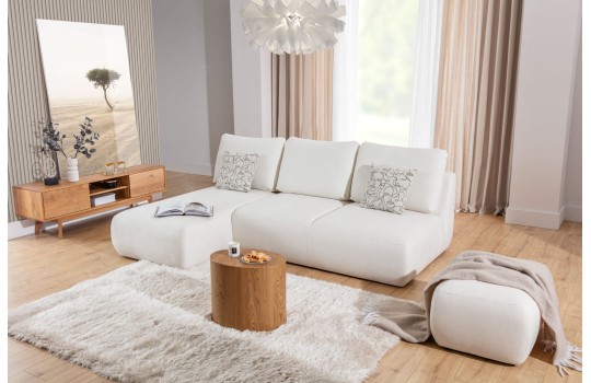 biały narożnik do salonu neptun 