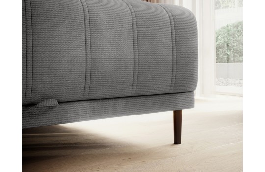 Narożnik Ambra - metalowe nogi 