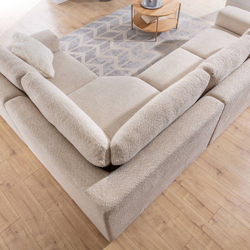 narożnik utworzony z modułów 