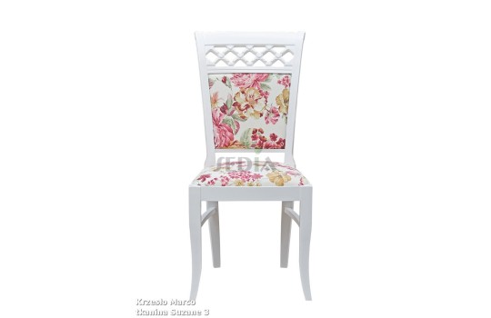 Białe krzesło retro Marco 