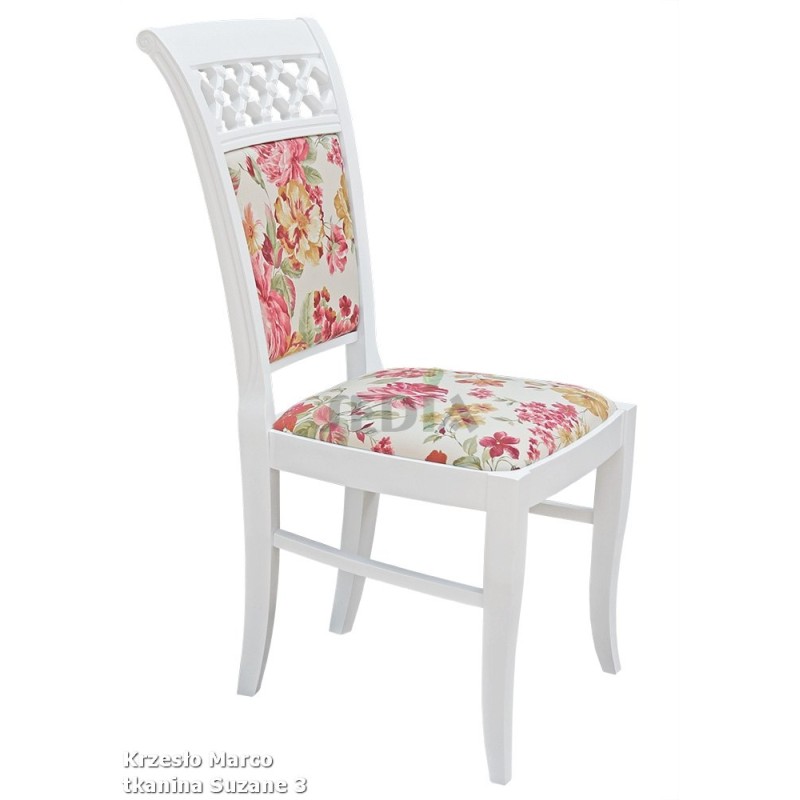 Krzesło retro białe Marco 