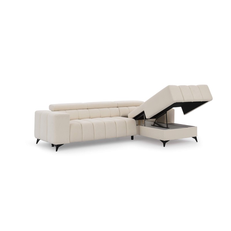 kanapa z podnoszonym pojemnikiem 