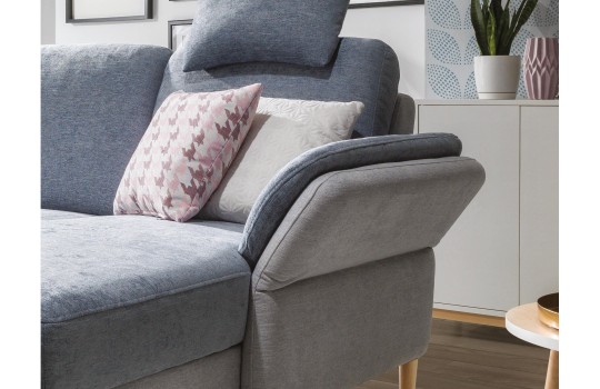 narożnik z regulowanymi podłokietnikami 