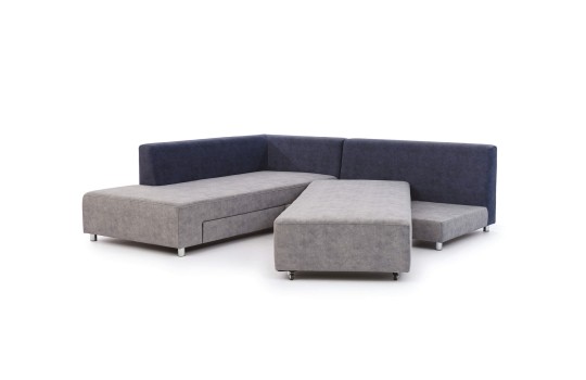 narożnik z wygodną funkcją spania 