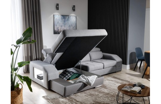 narożnik z dużym pojemnikiem 