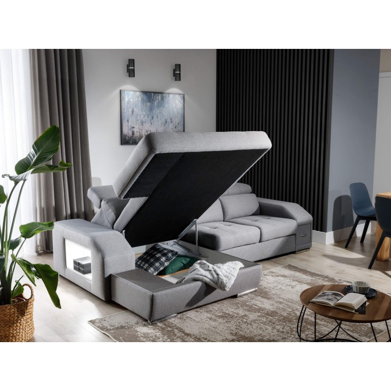 narożnik z dużym pojemnikiem 