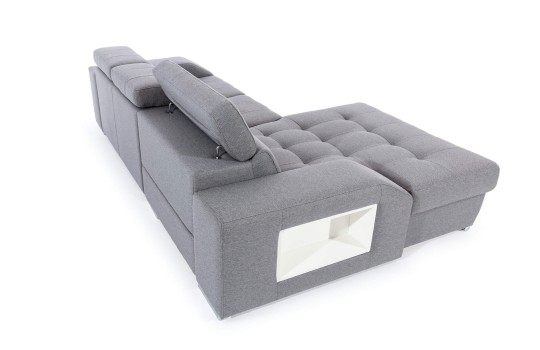 narożnik z białą półką 