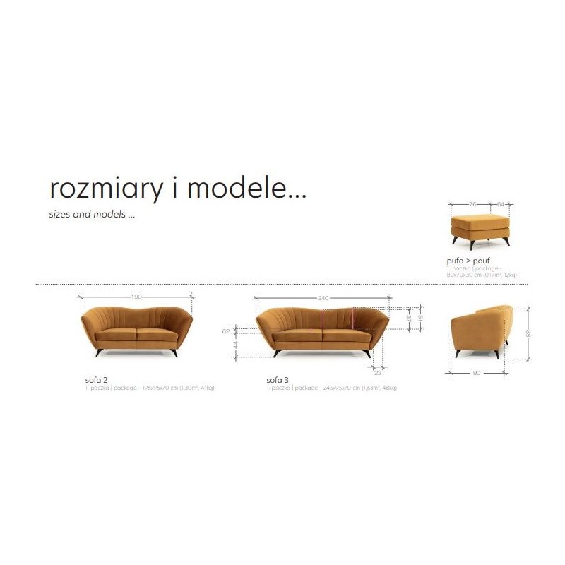 kolekcja mebli do salonu Leonia 