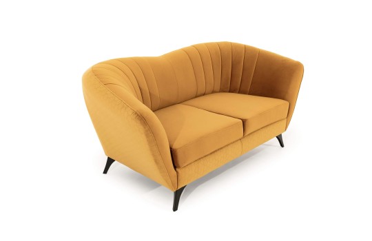 żółta kanapa do salonu 