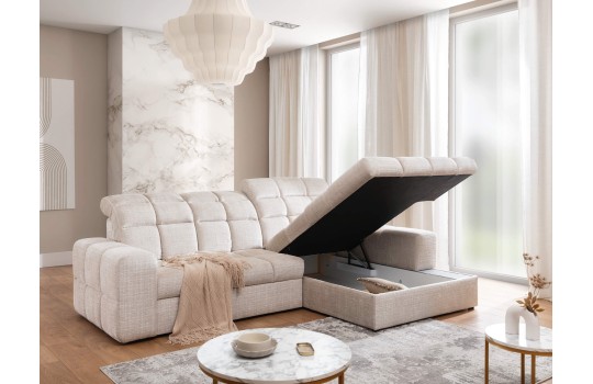 narożnik z dużym pojemnikiem lambo 