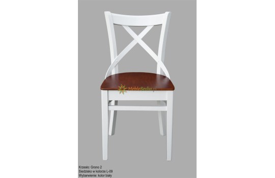 Krzesło z twardym siedziskiem Grono 2