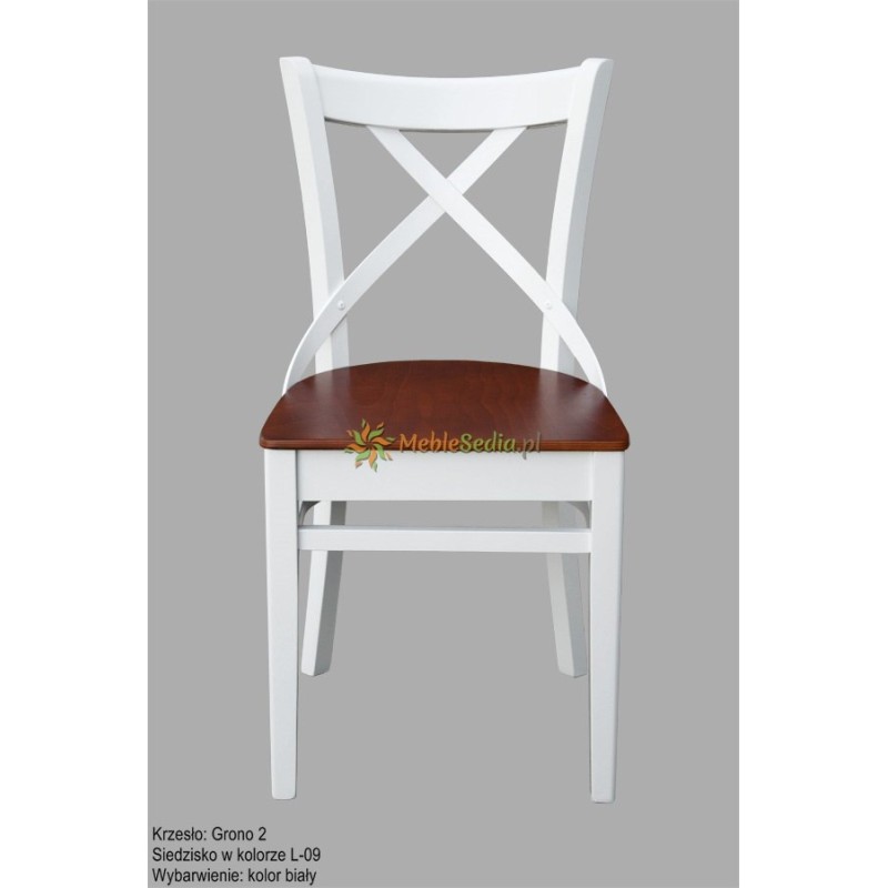 Krzesło z twardym siedziskiem Grono 2