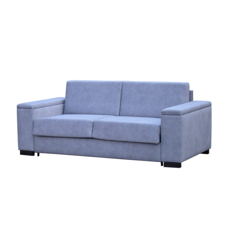 Sofa Toskania w niebieskiej tkaninie