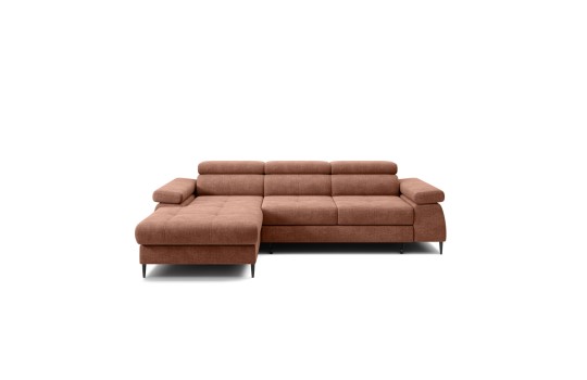 kanapa w rudym kolorze 