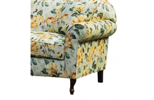 sofa na ludwikowskich nóżkach 