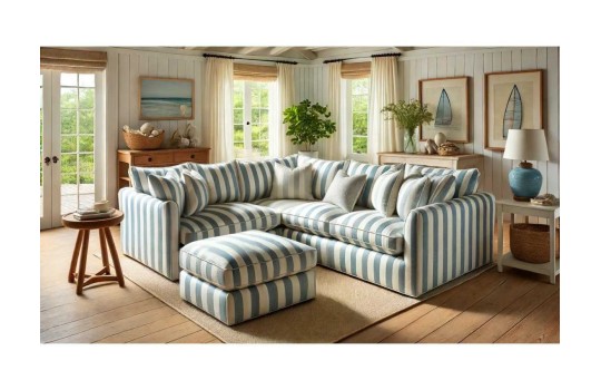 narożnik w stylu marynistycznym 