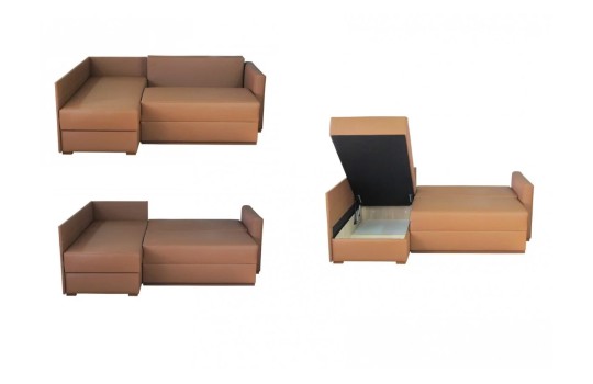 narożnik z wygodnym rozkładaniem 