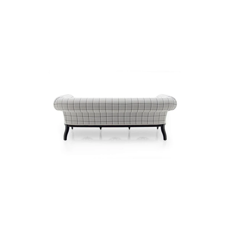alonzo - klasyczna sofa w kratkę 