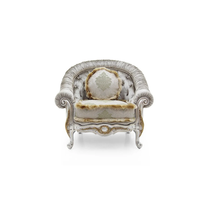 fotel w stylu rokoko